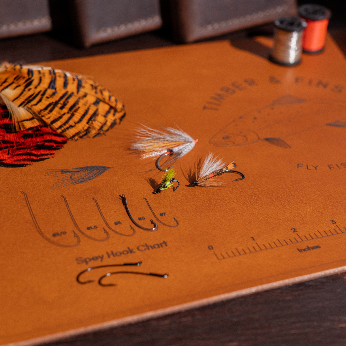 Salmon Fly Tying Mat